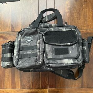 TBG Tactical Baby Gear DEUCE DIAPER BAG Multi Can Black